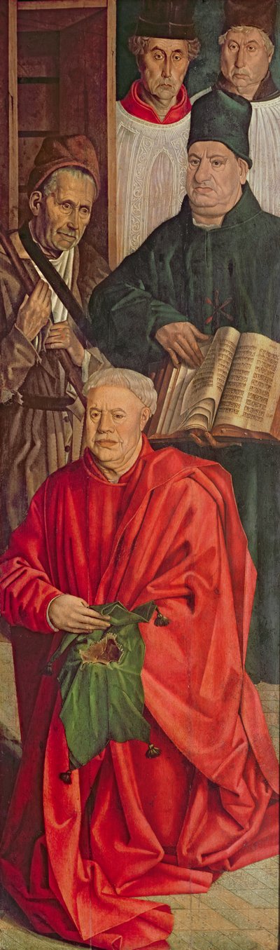 Paneel van de relieken, uit het Polyptiek van St. Vincent, ca. 1465 door Nuno Goncalves or Gonzalvez